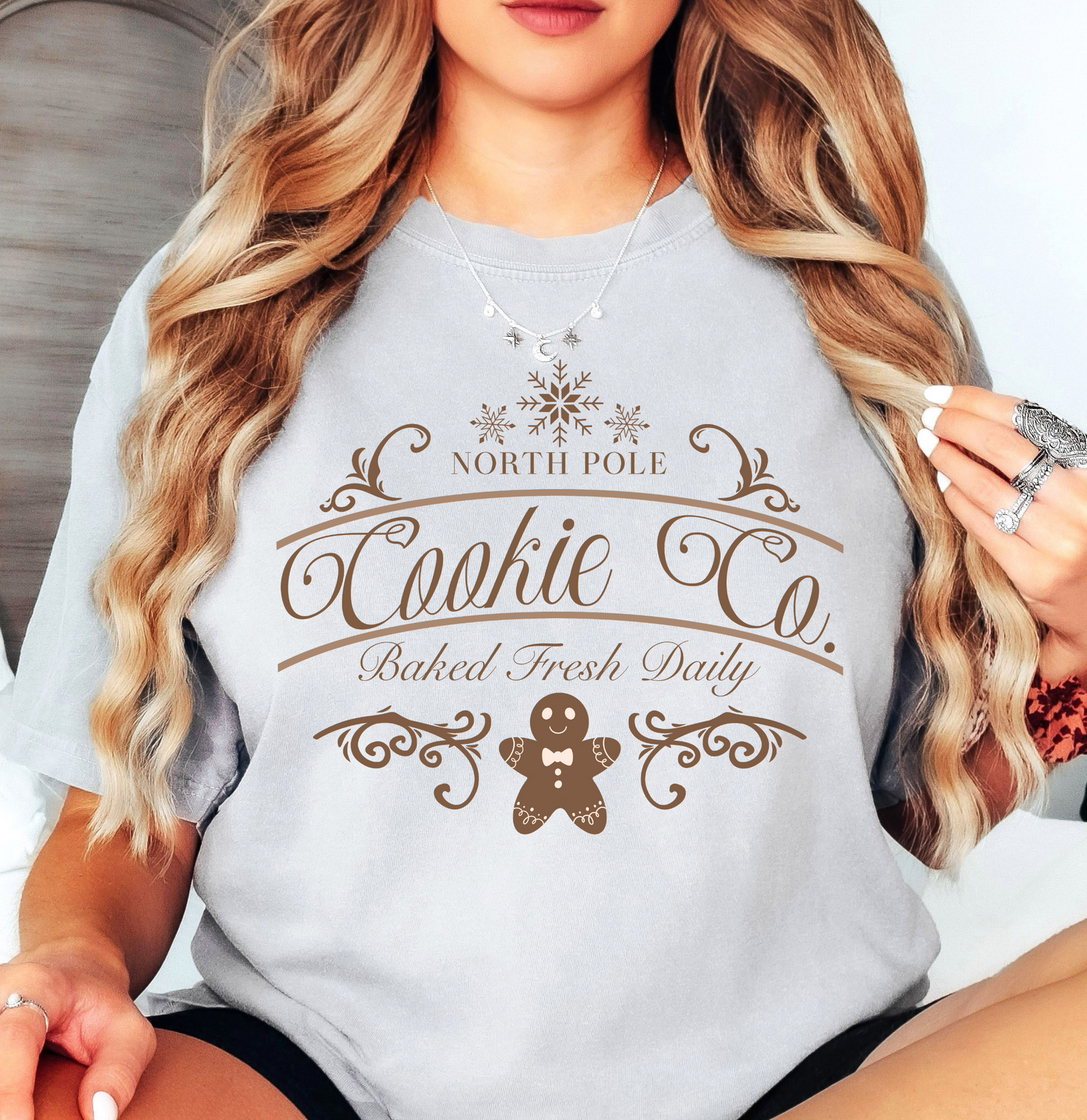 North Pole Cookie Co. Tee | Tis The Season Collection | Unisex Pre-Shrunk T-Shirt
