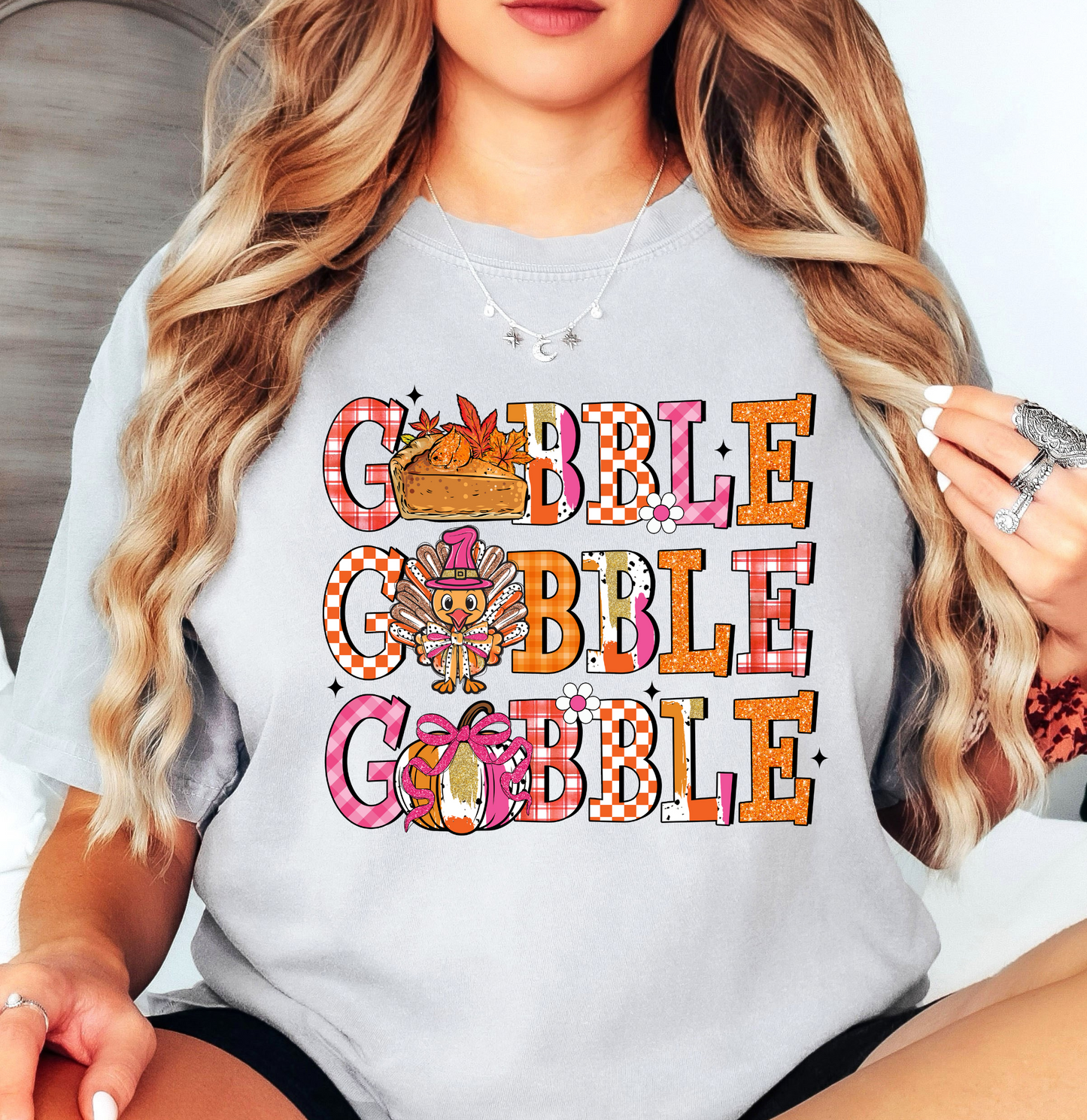 Gobble Preppy Tee | Harvest Joy Collection | Unisex Pre-Shrunk T-Shirt