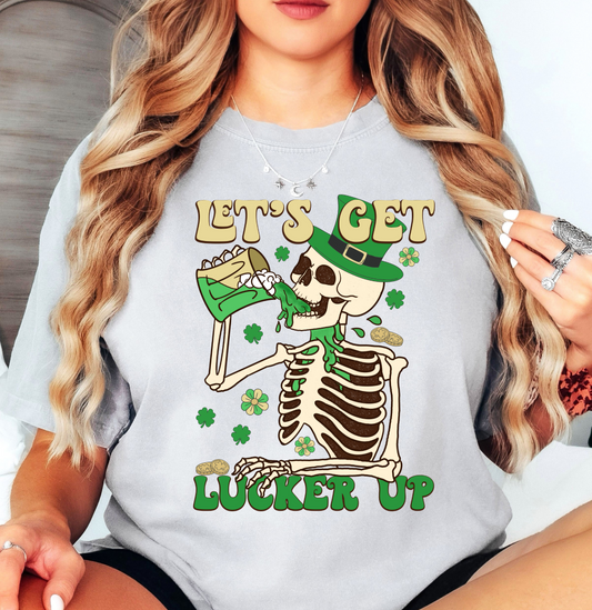 Let's Get Lucker Up Tee | Feeling Lucky Collection | Unisex Pre-Shrunk T-Shirt