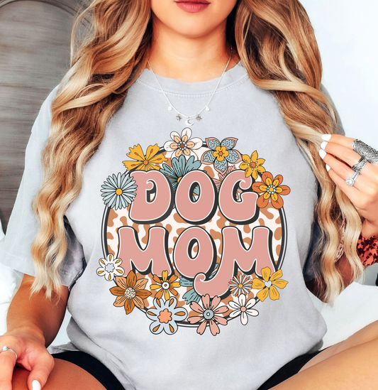 Groovy Dog Mom Tee | Pawsitive Vibes Collection | Unisex Pre-Shrunk T-Shirt
