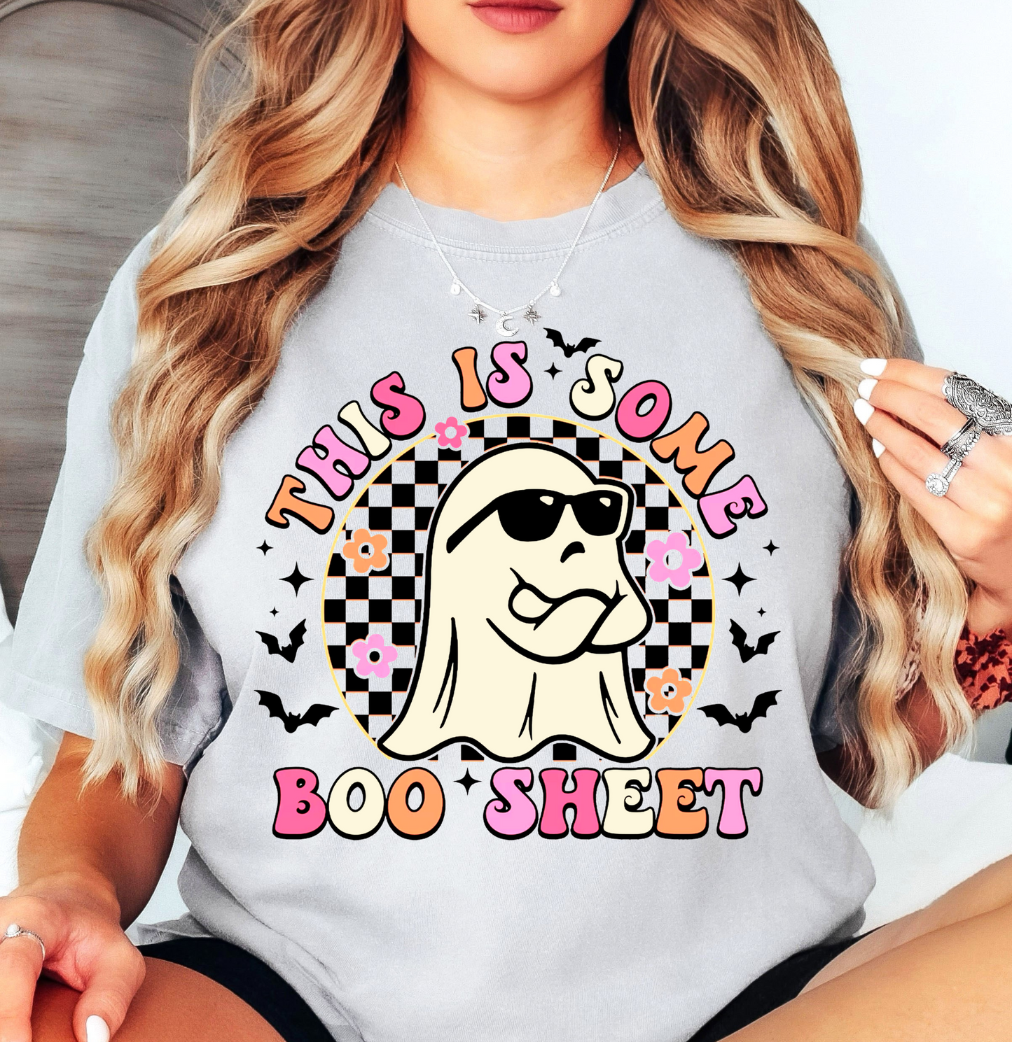This Some Boo Sheet Tee | Boo-tiful Vibes Collection | Unisex Pre-Shrunk T-Shirt