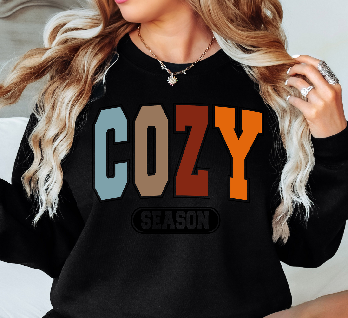 Cozy Season Sweatshirt | Falling For You Collection | Unique Gifts for Family Friends
