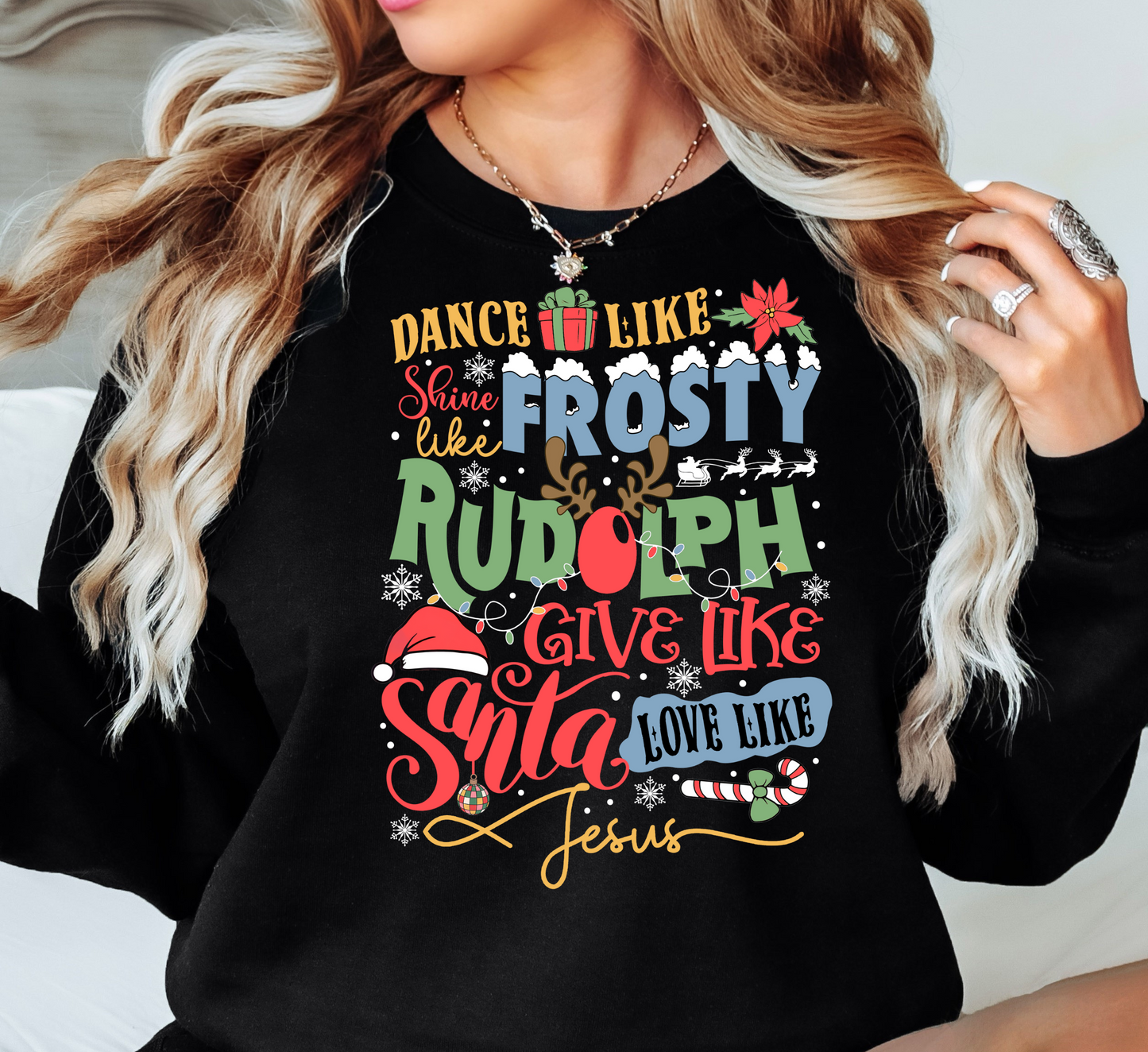 Dance Like Frosty Sweatshirt | Tis The Season Collection | Unique Gifts for Family Friends
