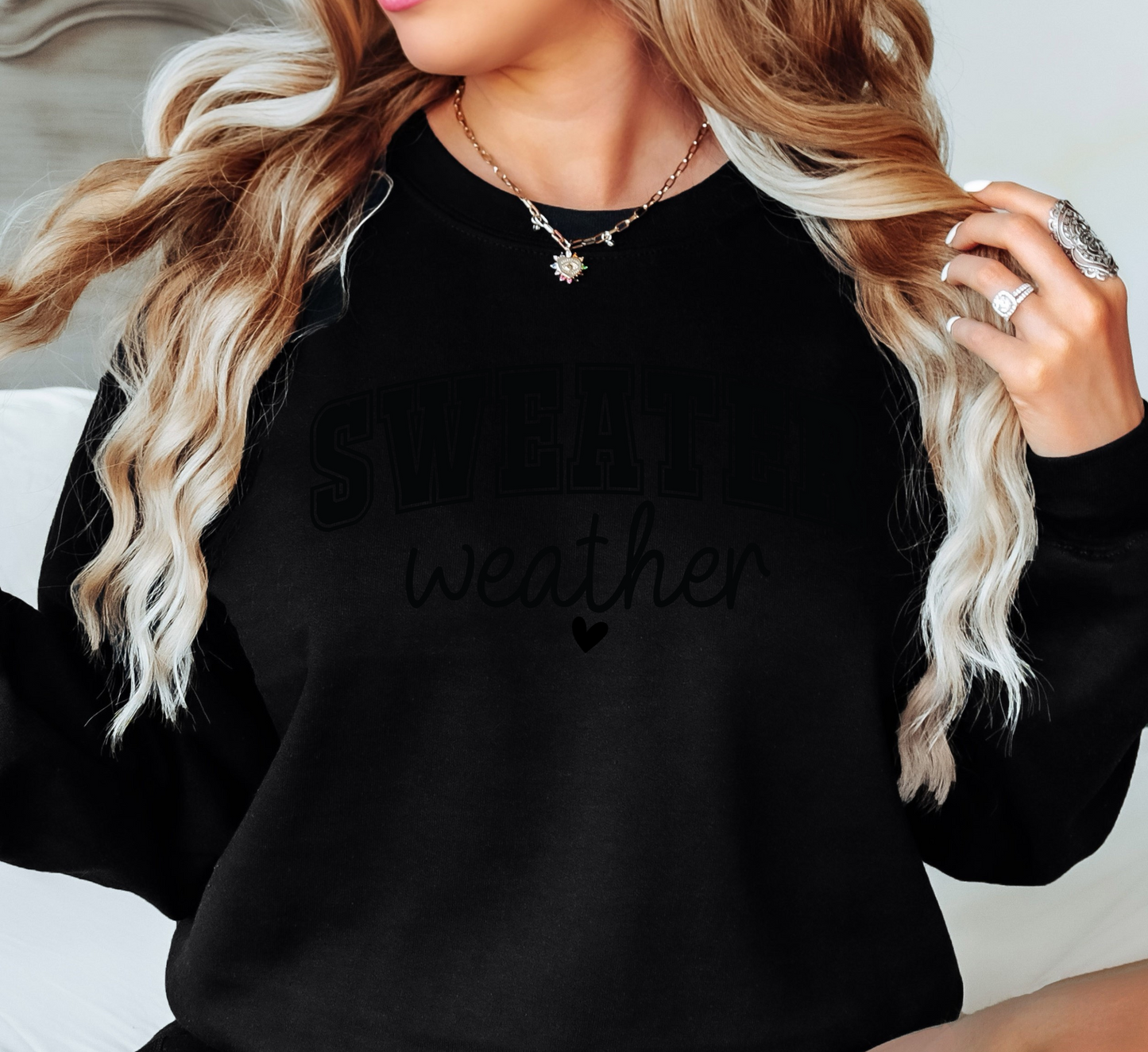 Sweater Weather Sweatshirt | Frosty Chic Collection | Unique Gifts for Family Friends
