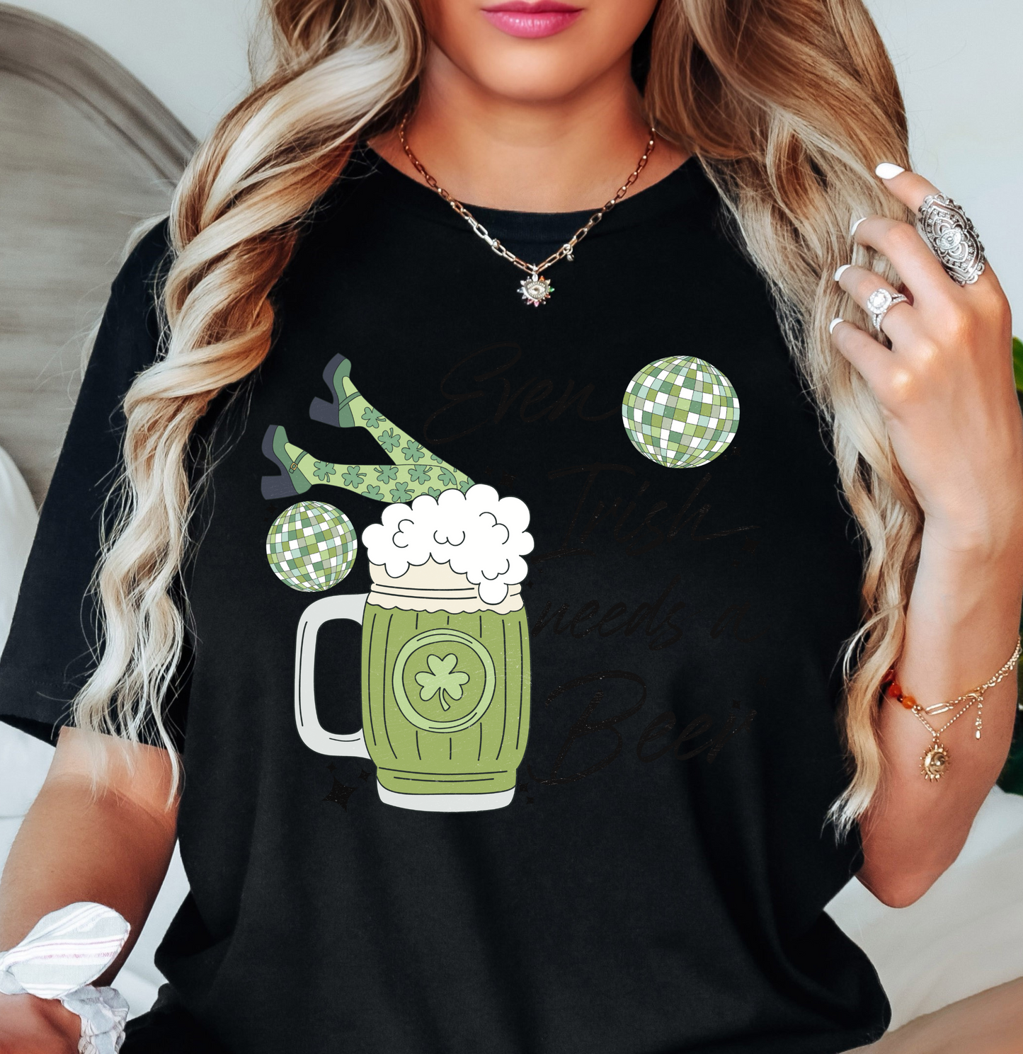 Irish Needs A Beer Tee | Feeling Lucky Collection | Unisex Pre-Shrunk T-Shirt