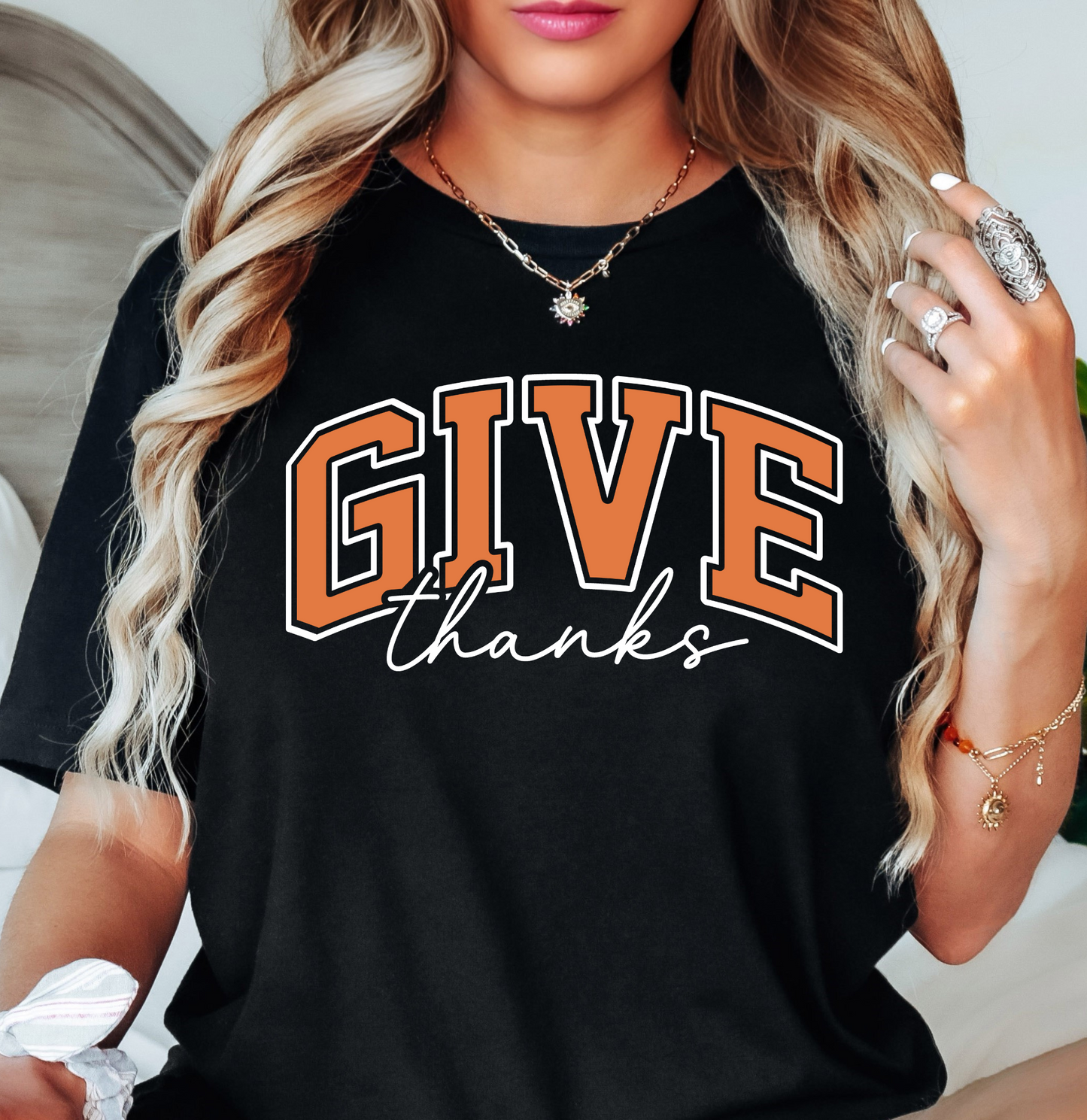 Give Thanks Tee | Harvest Joy Collection | Unisex Pre-Shrunk T-Shirt
