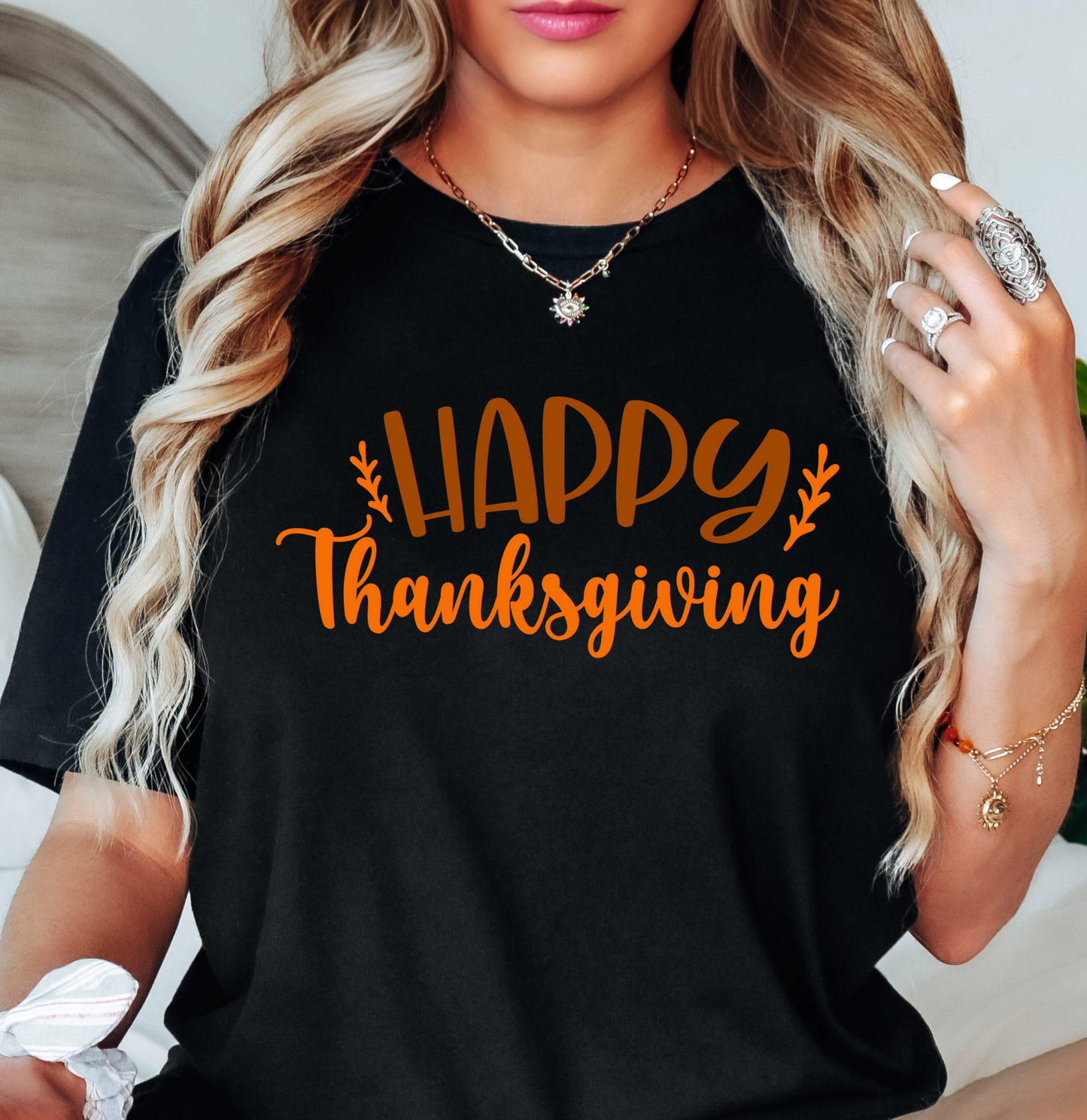 Happy Thanksgiving Tee | Harvest Joy Collection | Unisex Pre-Shrunk T-Shirt