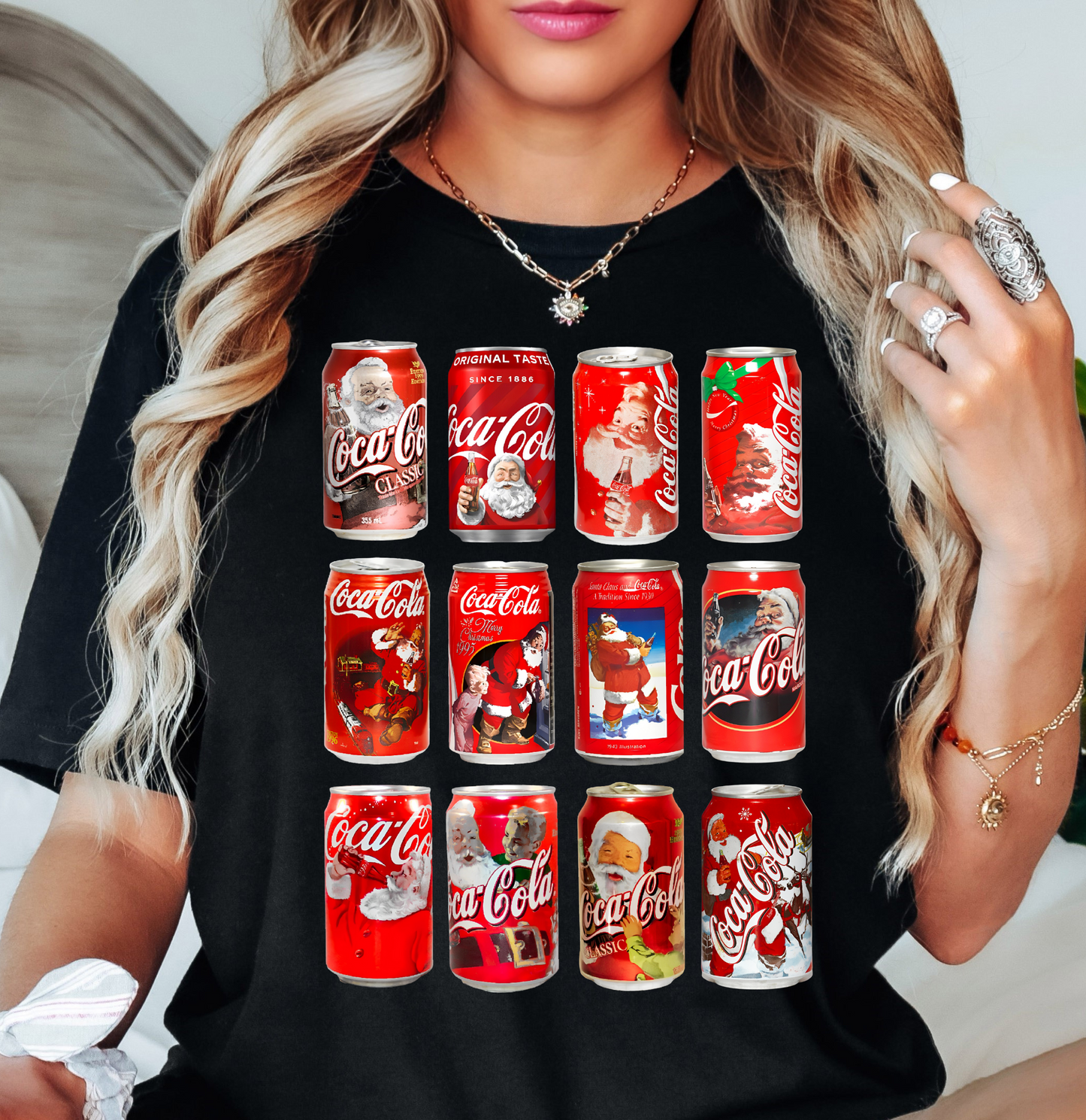 ColaCan Santa Tee | Tis The Season Collection | Unisex Pre-Shrunk T-Shirt