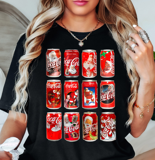 ColaCan Santa Tee | Tis The Season Collection | Unisex Pre-Shrunk T-Shirt