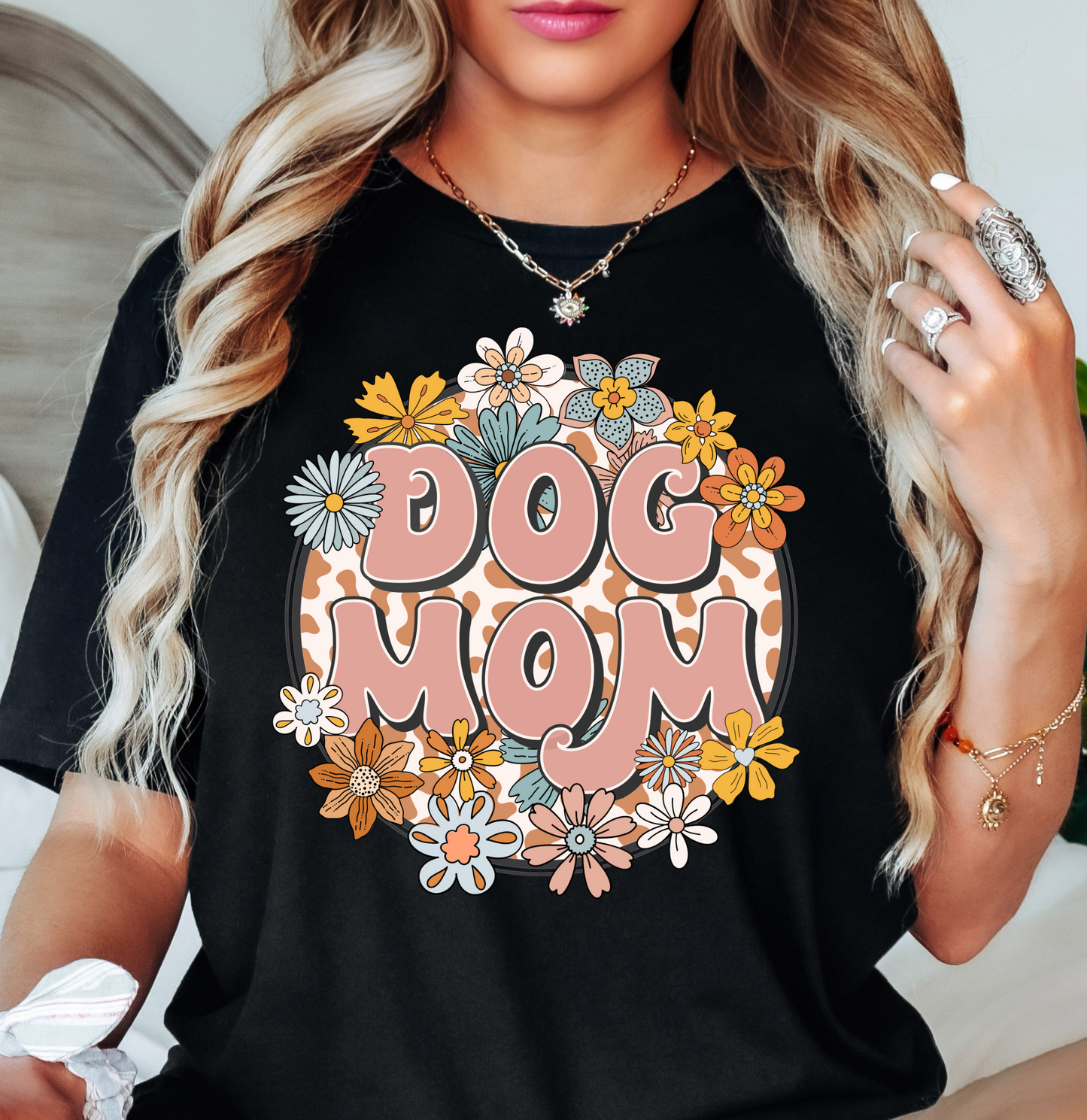 Groovy Dog Mom Tee | Pawsitive Vibes Collection | Unisex Pre-Shrunk T-Shirt