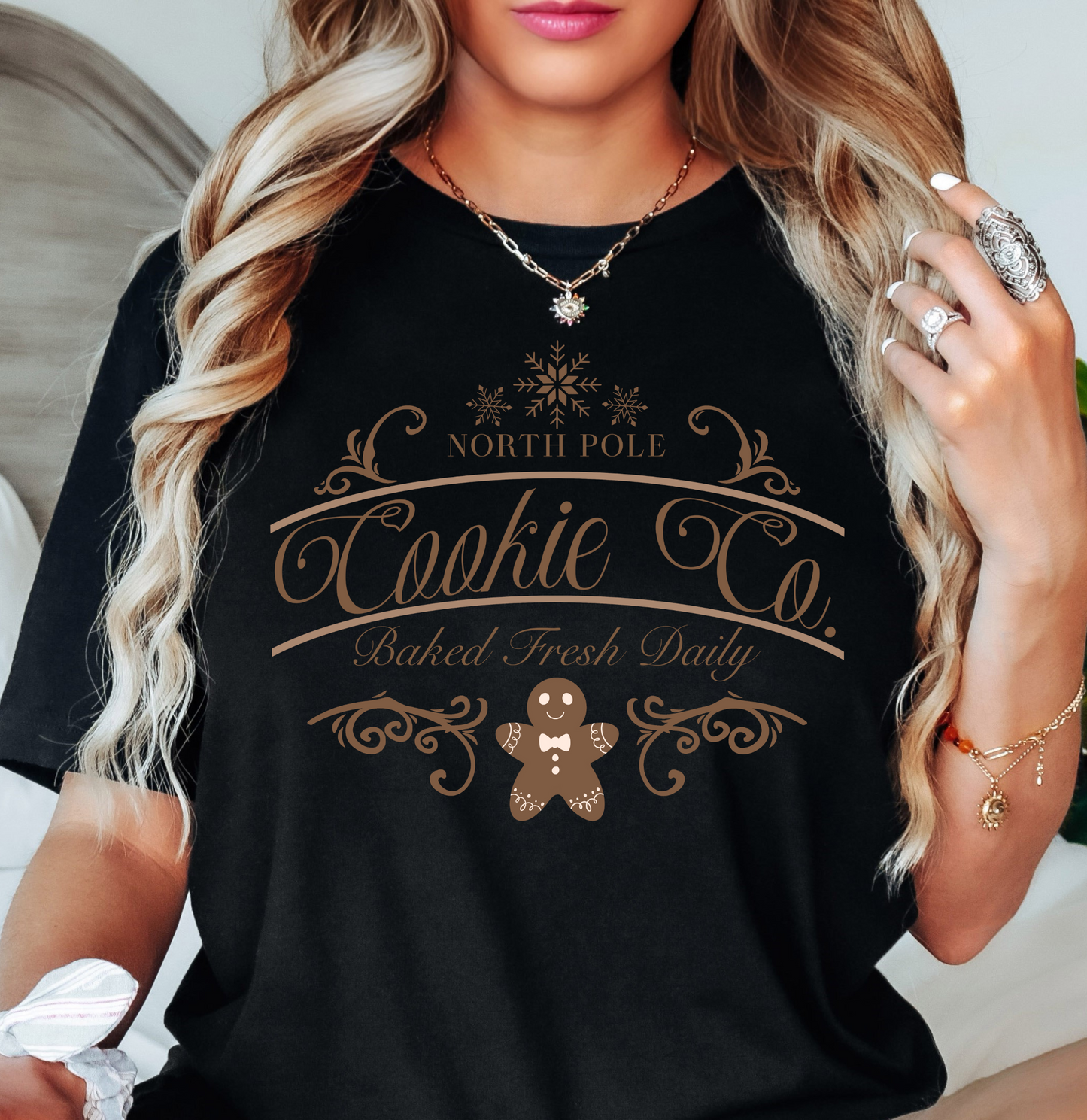 North Pole Cookie Co. Tee | Tis The Season Collection | Unisex Pre-Shrunk T-Shirt