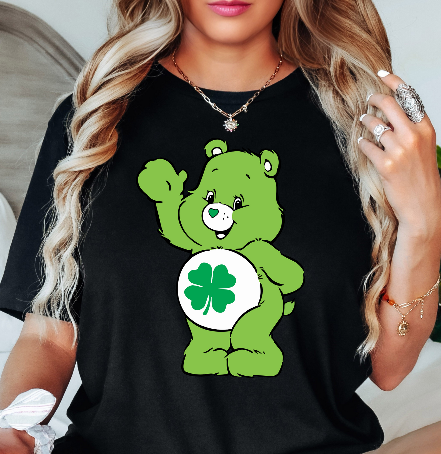 Good Luck Bear Tee | Feeling Lucky Collection | Unisex Pre-Shrunk T-Shirt