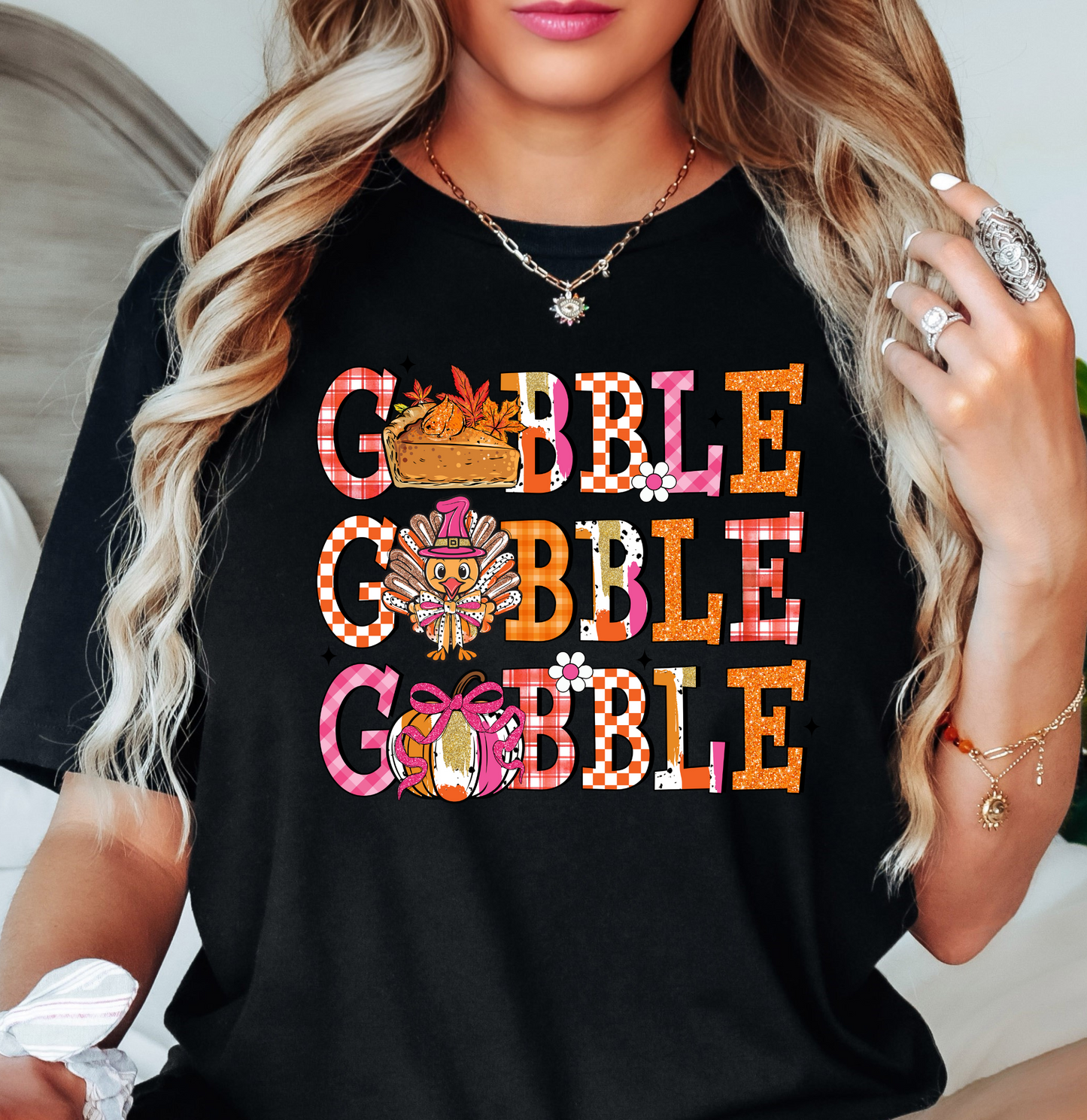 Gobble Preppy Tee | Harvest Joy Collection | Unisex Pre-Shrunk T-Shirt