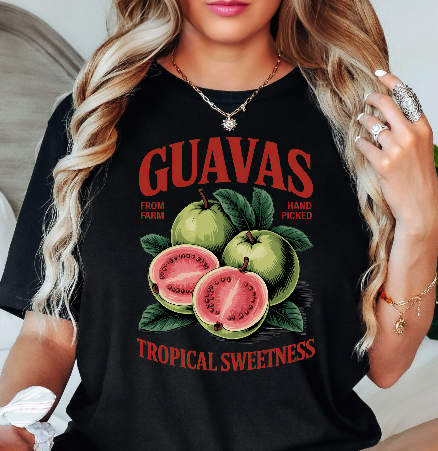 Guavas Sweetness Tee | Groovy Vibes Collection | Unisex Pre-Shrunk T-Shirt