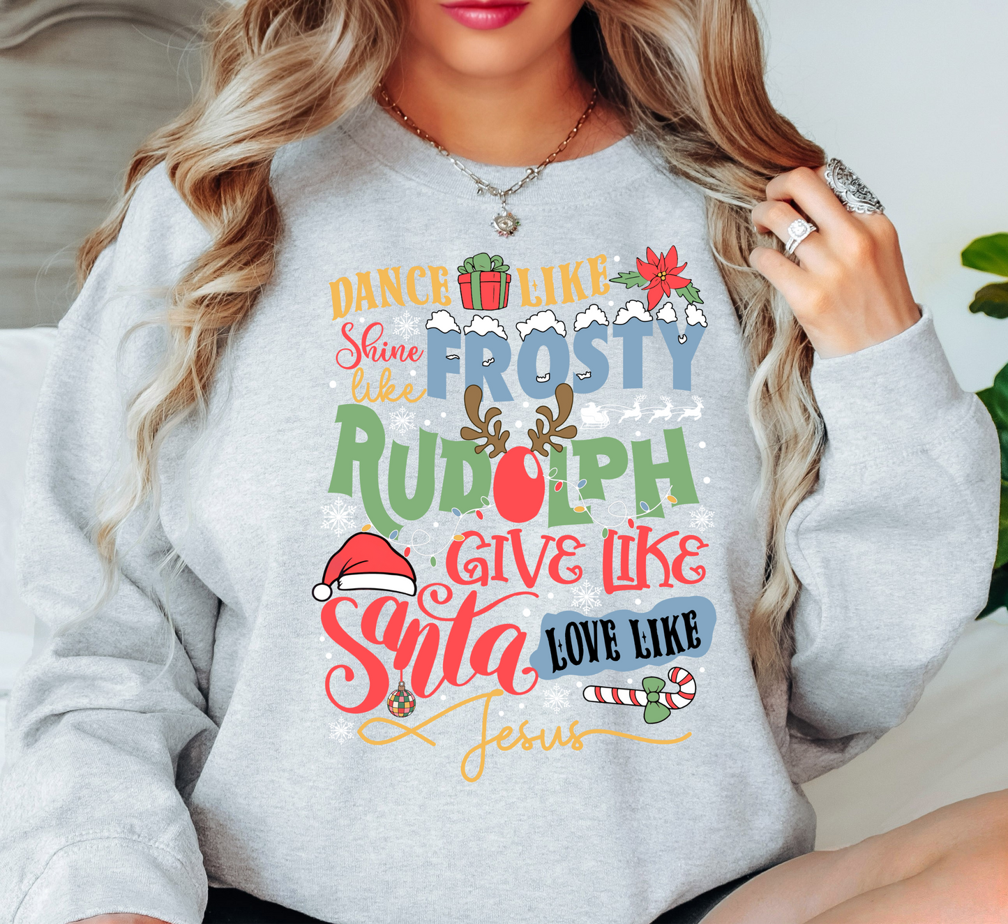 Dance Like Frosty Sweatshirt | Tis The Season Collection | Unique Gifts for Family Friends