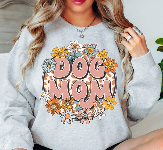 Groovy Dog Mom Sweatshirt | Pawsitive Vibes Collection | Unique Gifts for Family and Friends