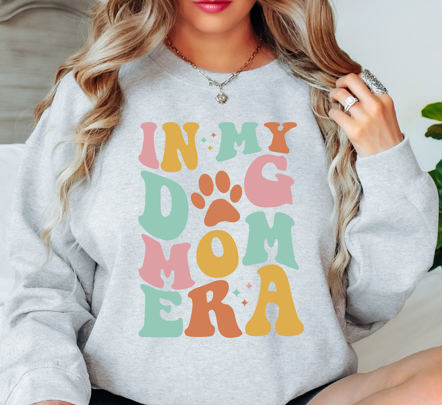 In My Dog Mom Era Sweatshirt | Pawsitive Vibes Collection | Unique Gifts for Family and Friends