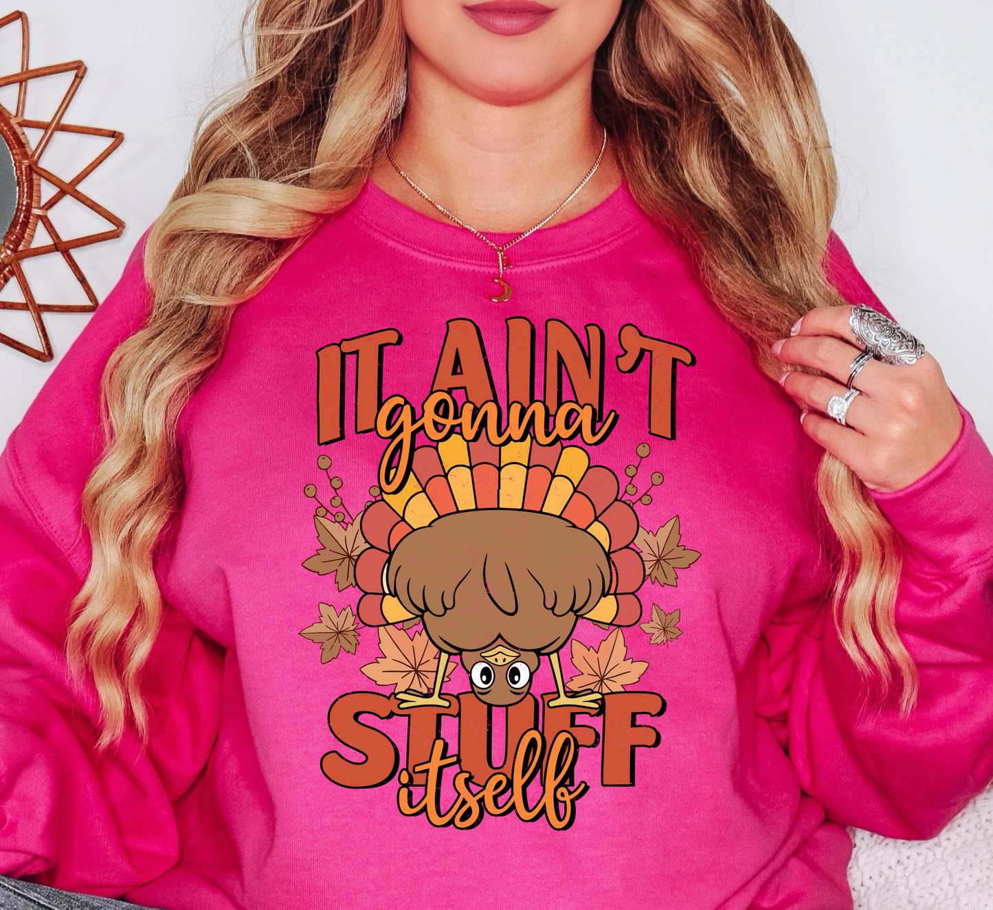 Gonna Stuff Itself Sweatshirt | Harvest Joy Collection | Unique Gifts for Family Friends