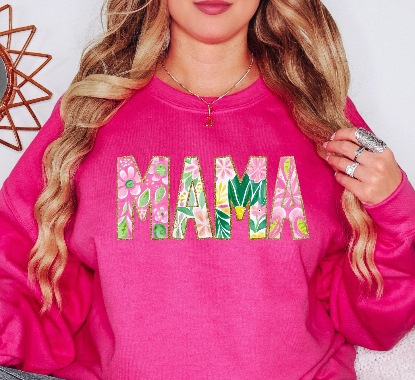 Summer Vibes Mama Sweatshirt | Mama Mode Activated Collection | Unique Gifts for Family Friends