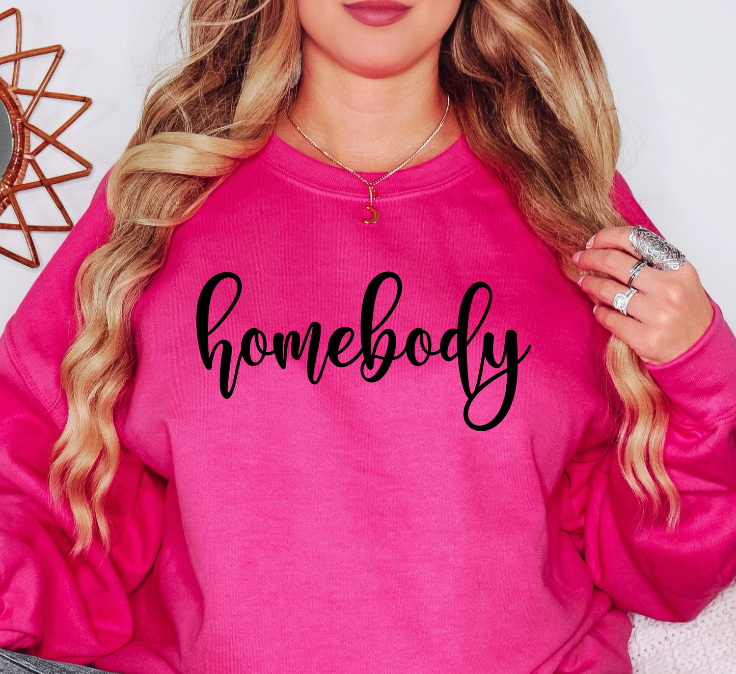 Homebody Sweatshirt | Groovy Vibes Collection | Unique Gifts for Family and Friends
