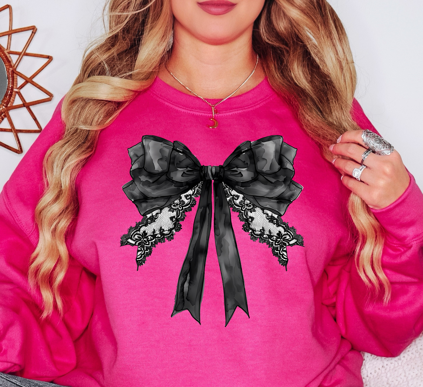 Gothic Coquette Sweatshirt | Boo-tiful Vibes Collection | Unique Gifts for Family Friends