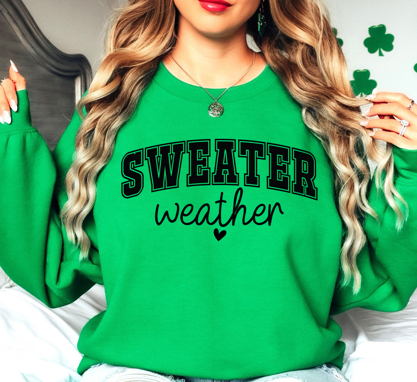 Sweater Weather Sweatshirt | Frosty Chic Collection | Unique Gifts for Family Friends