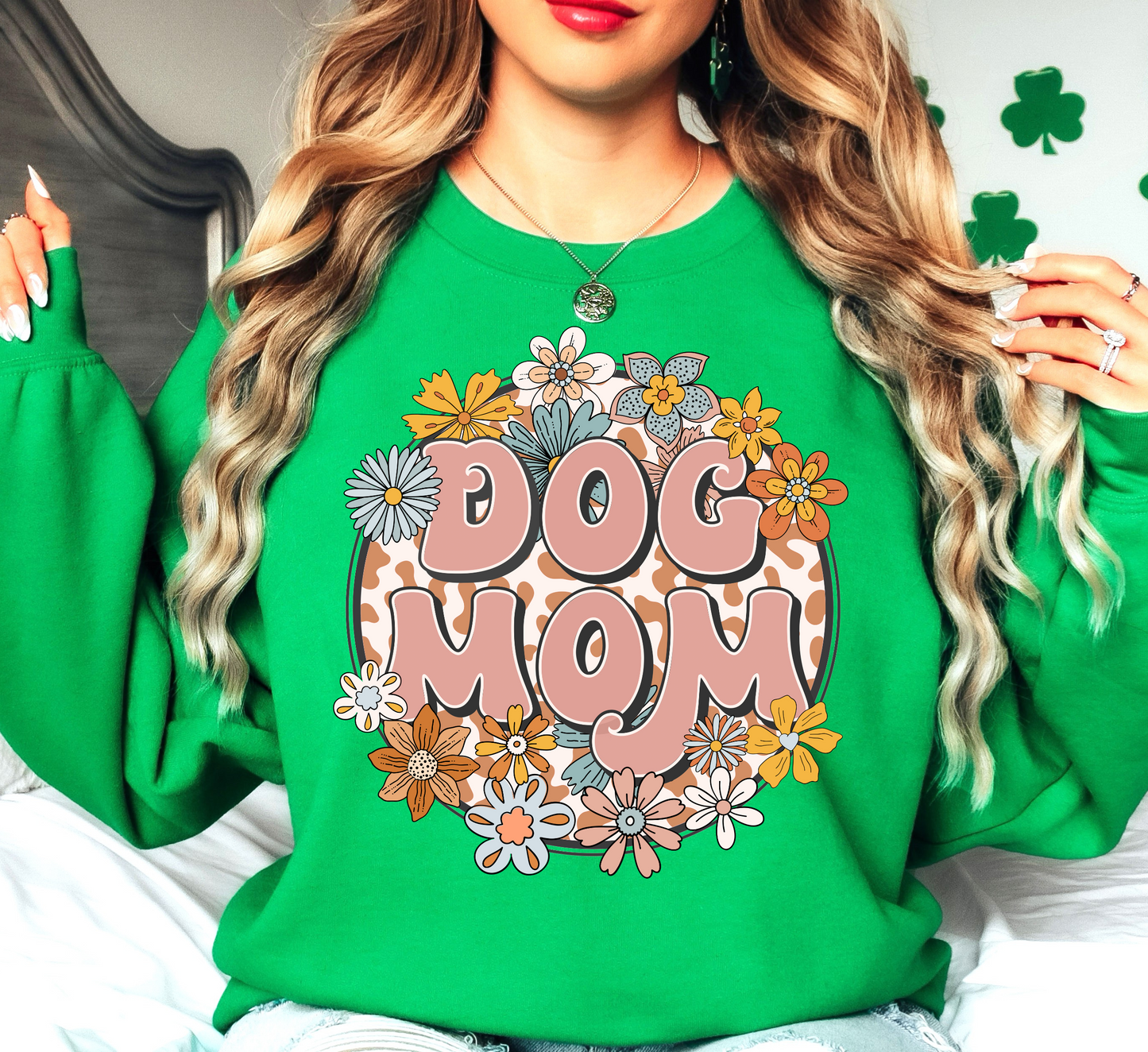 Groovy Dog Mom Sweatshirt | Pawsitive Vibes Collection | Unique Gifts for Family and Friends