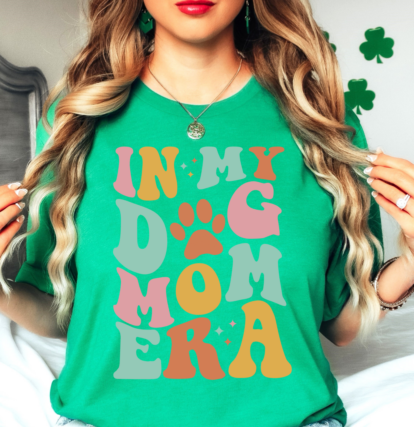 In My Dog Mom Era Tee | Pawsitive Vibes Collection | Unisex Pre-Shrunk T-Shirt