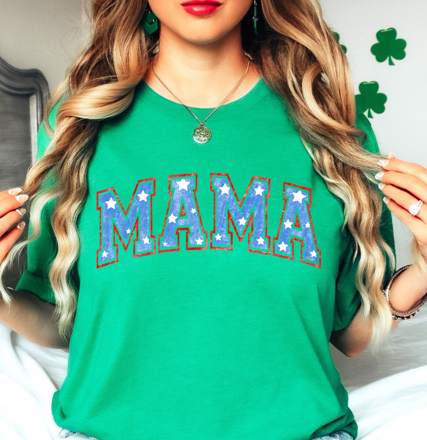 America Mama Tee | Mama Mode Activated Collection | Unisex Pre-Shrunk T-Shirt