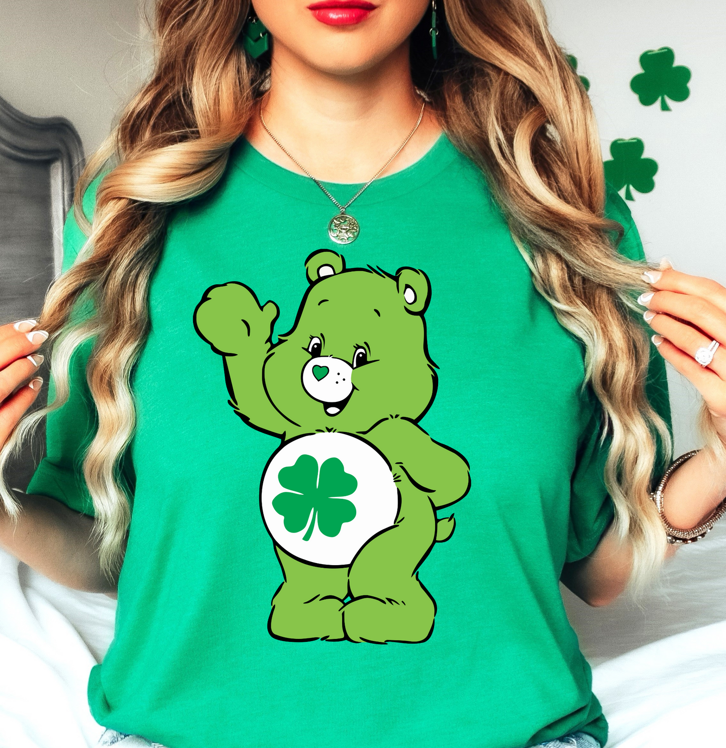 Good Luck Bear Tee | Feeling Lucky Collection | Unisex Pre-Shrunk T-Shirt