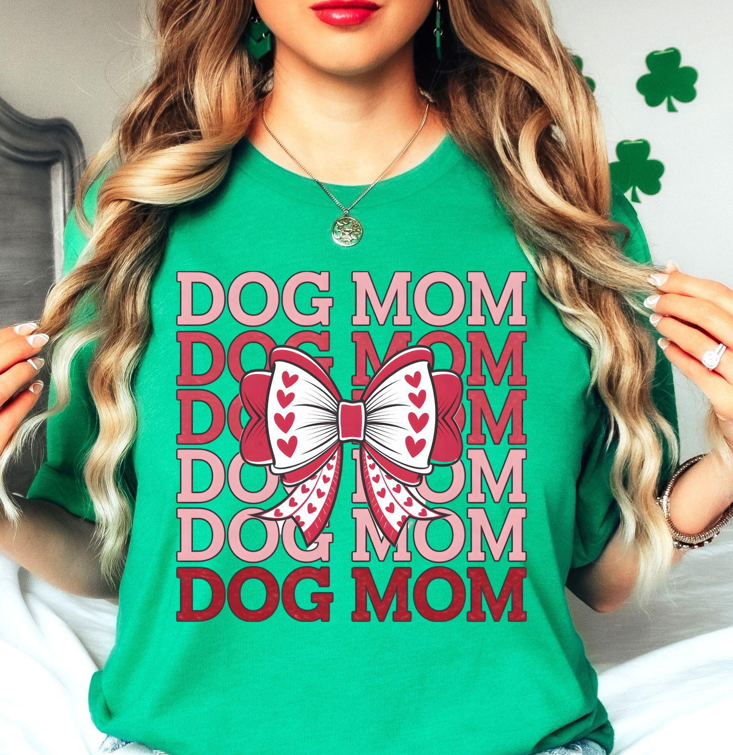 Dog Mom Coquette Tee | Pawsitive Vibes Collection | Unisex Pre-Shrunk T-Shirt