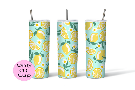 Lemonade Bliss | 20oz (Skinny) Tumbler | Unique Gifts for Family Friends