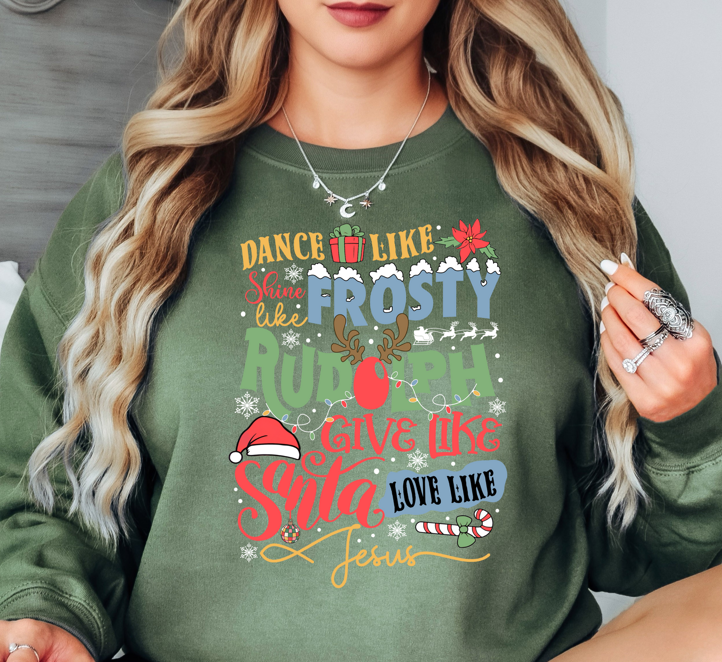 Dance Like Frosty Sweatshirt | Tis The Season Collection | Unique Gifts for Family Friends