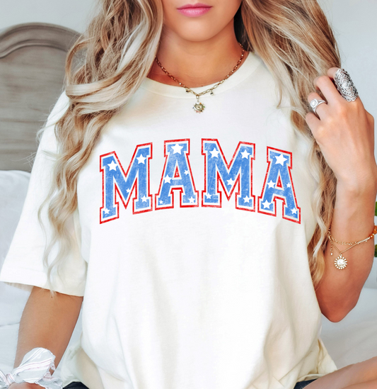 America Mama Tee | Mama Mode Activated Collection | Unisex Pre-Shrunk T-Shirt