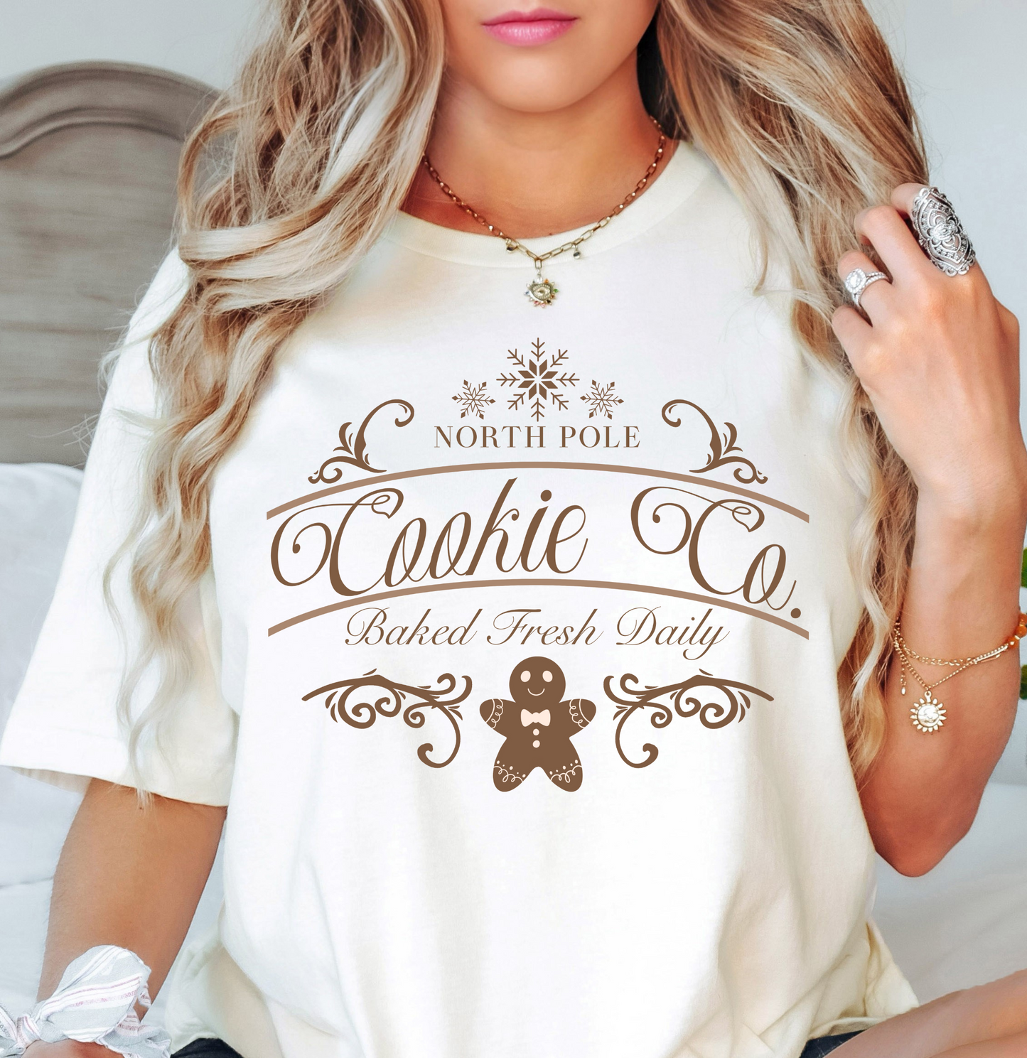 North Pole Cookie Co. Tee | Tis The Season Collection | Unisex Pre-Shrunk T-Shirt