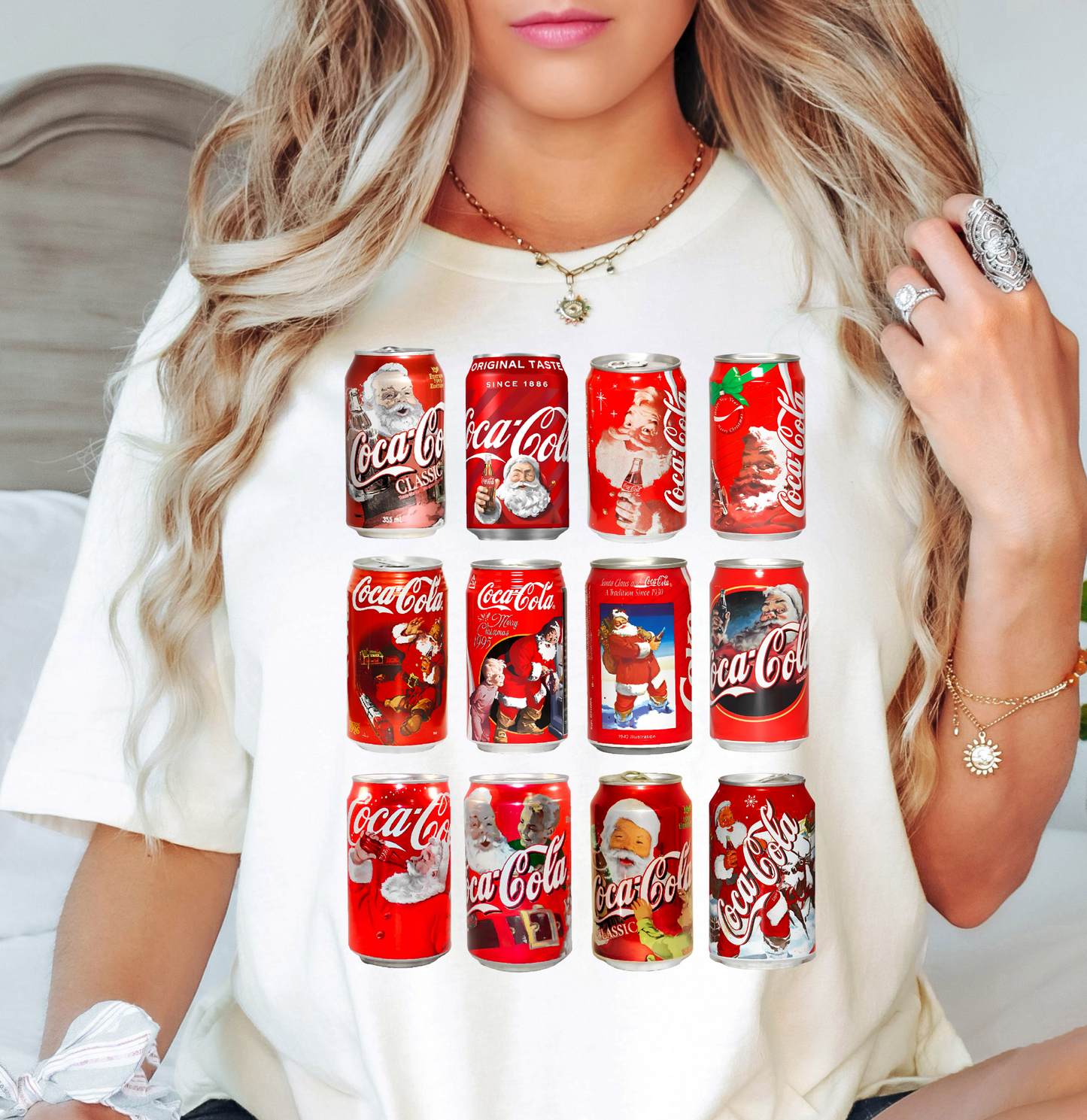 ColaCan Santa Tee | Tis The Season Collection | Unisex Pre-Shrunk T-Shirt