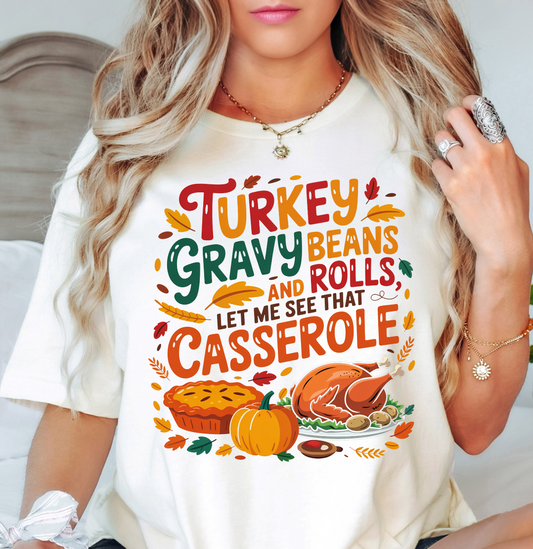 Let Me See That Casserole Tee | Harvest Joy Collection | Unisex Pre-Shrunk T-Shirt