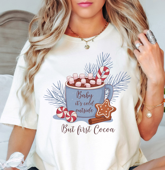 Baby Its Cold Outside Tee | Frosty Chic Collection | Unisex Pre-Shrunk T-Shirt