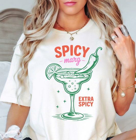 Spicy Margarita Tee | Groovy Vibes Collection | Unisex Pre-Shrunk T-Shirt