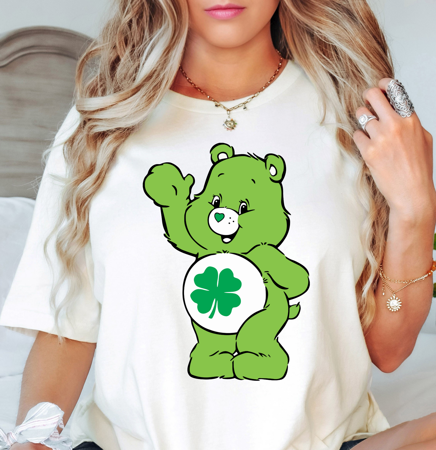 Good Luck Bear Tee | Feeling Lucky Collection | Unisex Pre-Shrunk T-Shirt