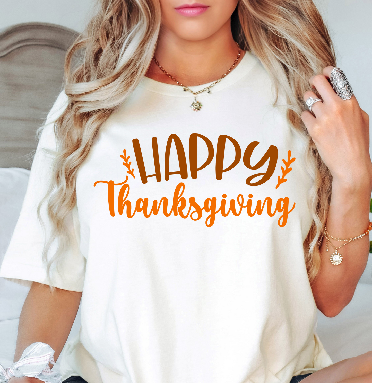 Happy Thanksgiving Tee | Harvest Joy Collection | Unisex Pre-Shrunk T-Shirt