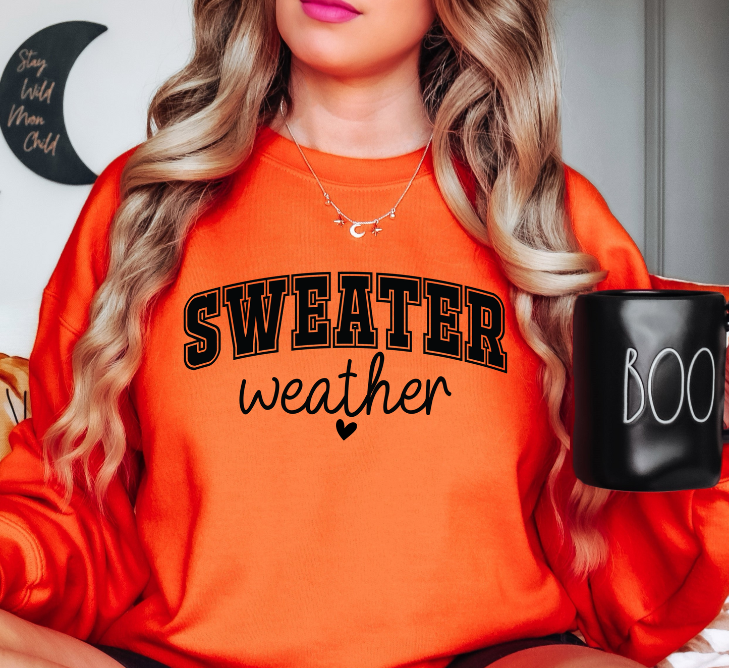 Sweater Weather Sweatshirt | Frosty Chic Collection | Unique Gifts for Family Friends
