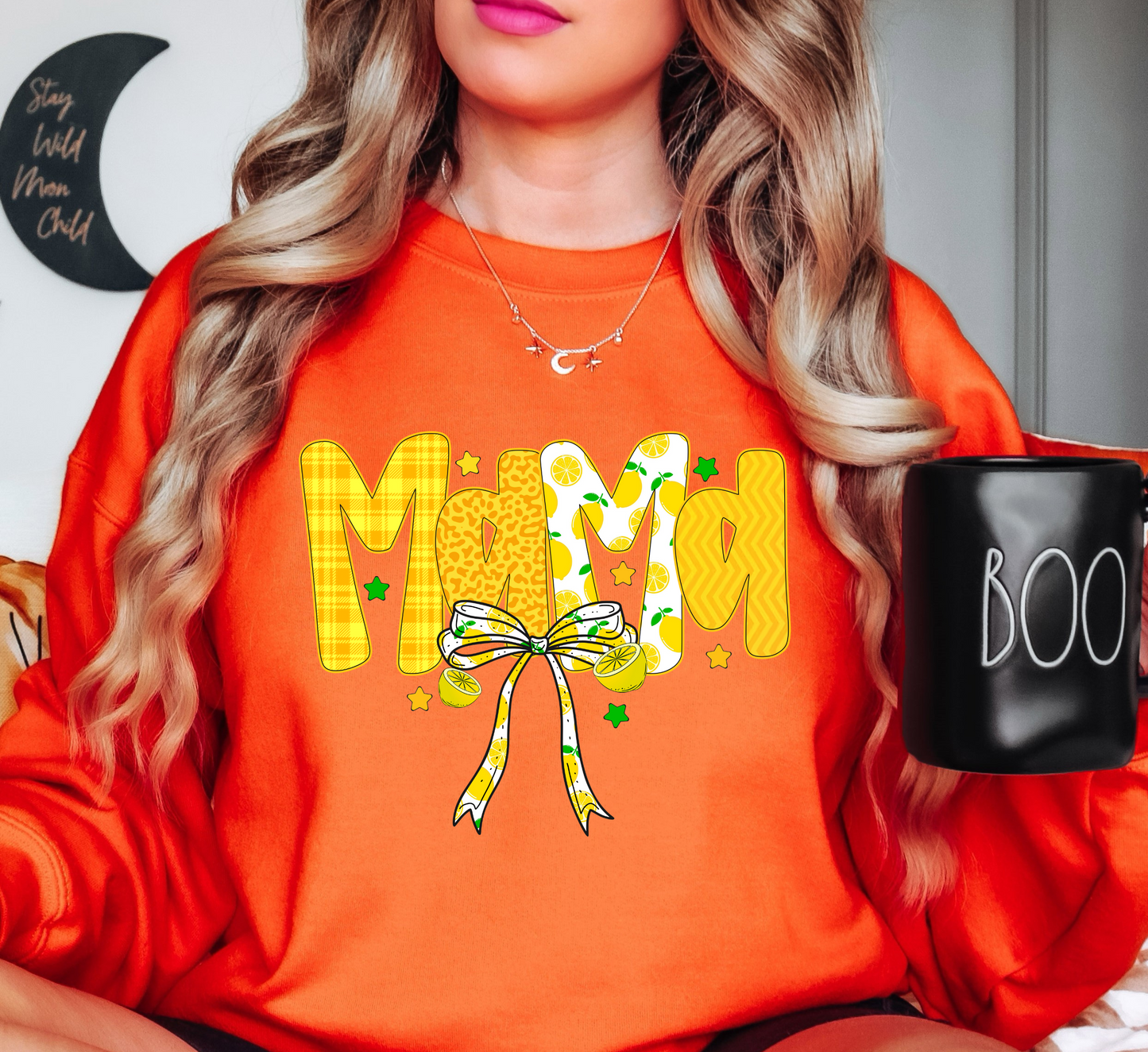 Lemonade Mama Sweatshirt | Mama Mode Activated Collection | Unique Gifts for Family Friends