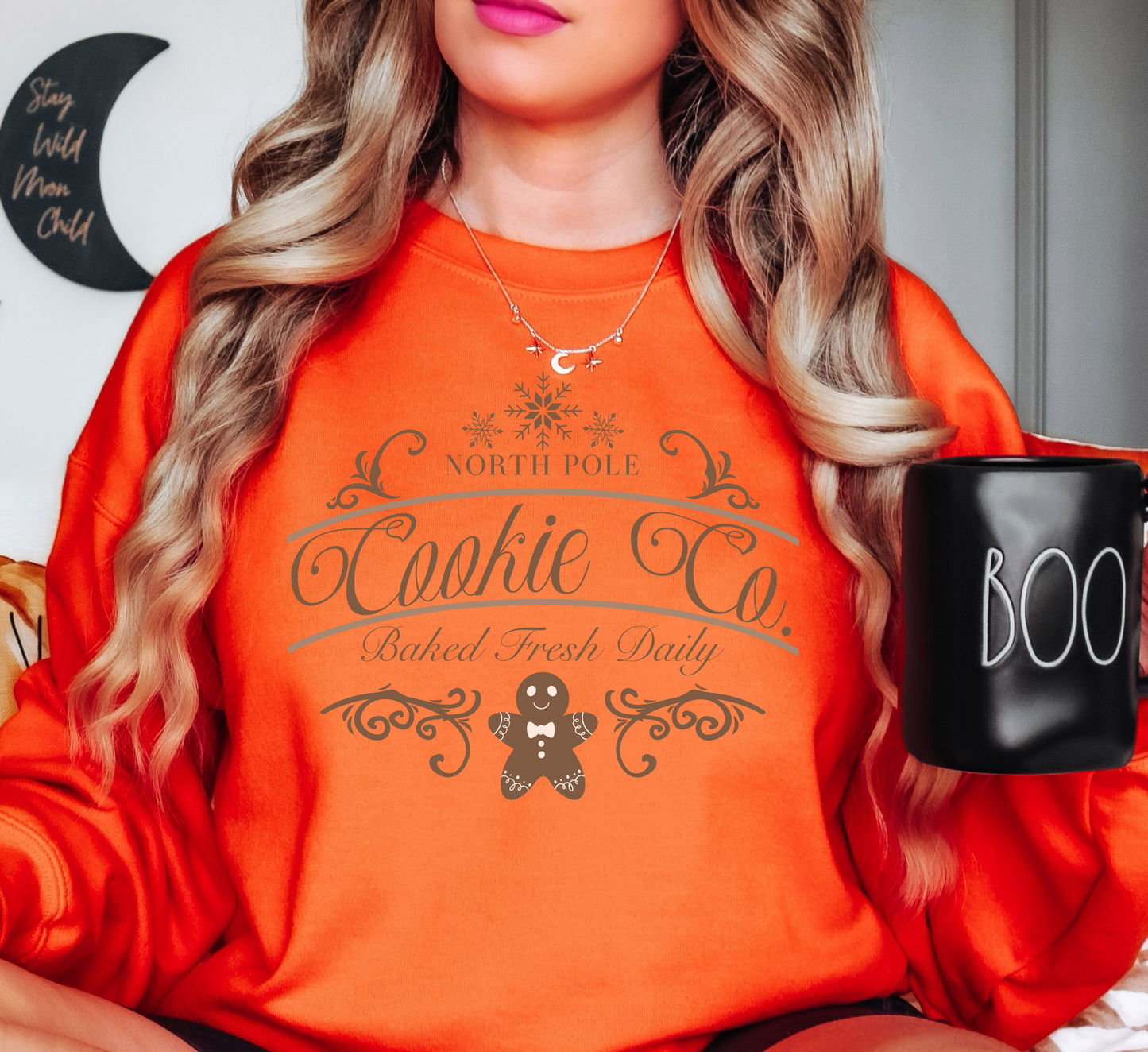 North Pole Cookie Co. Sweatshirt | Tis The Season Collection | Unique Gifts for Family Friends