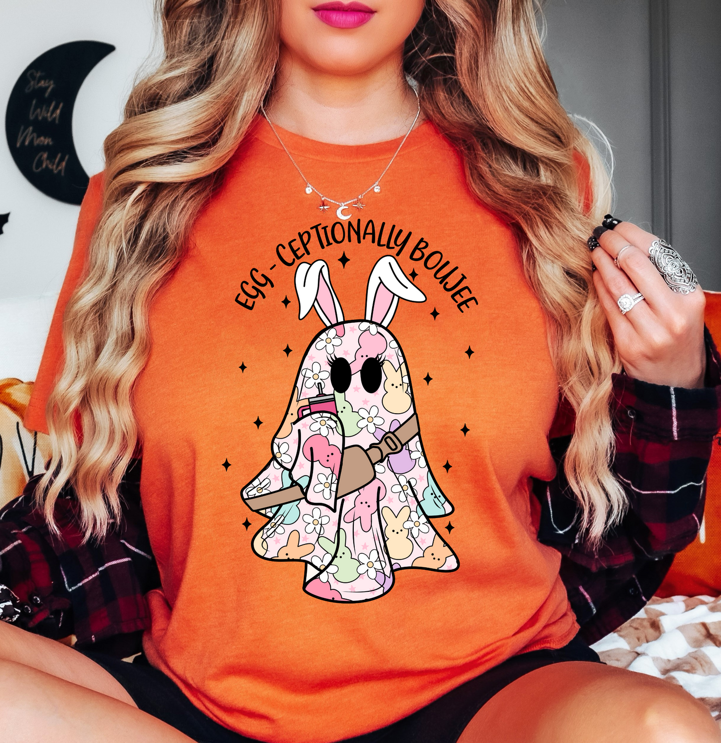Eggceptionally Boujee Tee | Hoppin' Into Spring Collection | Unisex Pre-Shrunk T-Shirt