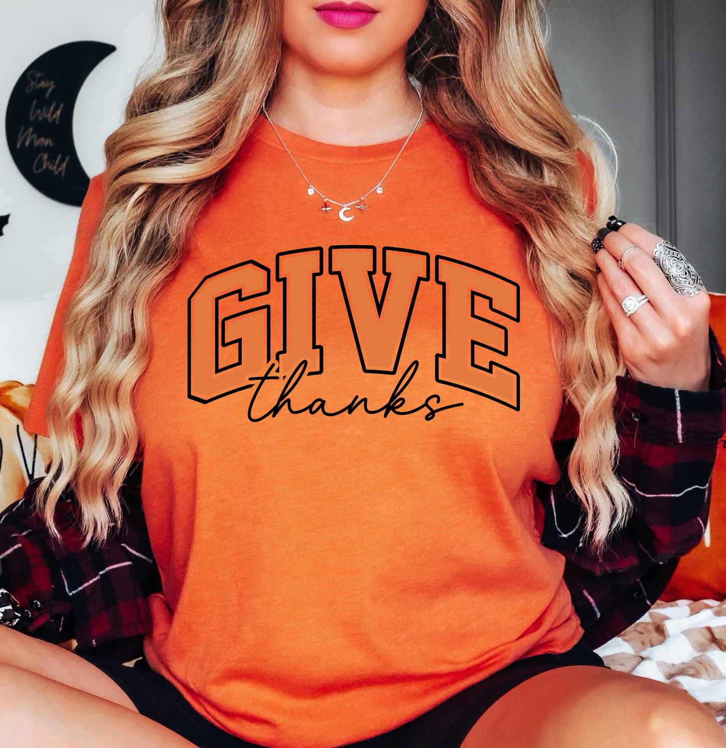Give Thanks Tee | Harvest Joy Collection | Unisex Pre-Shrunk T-Shirt