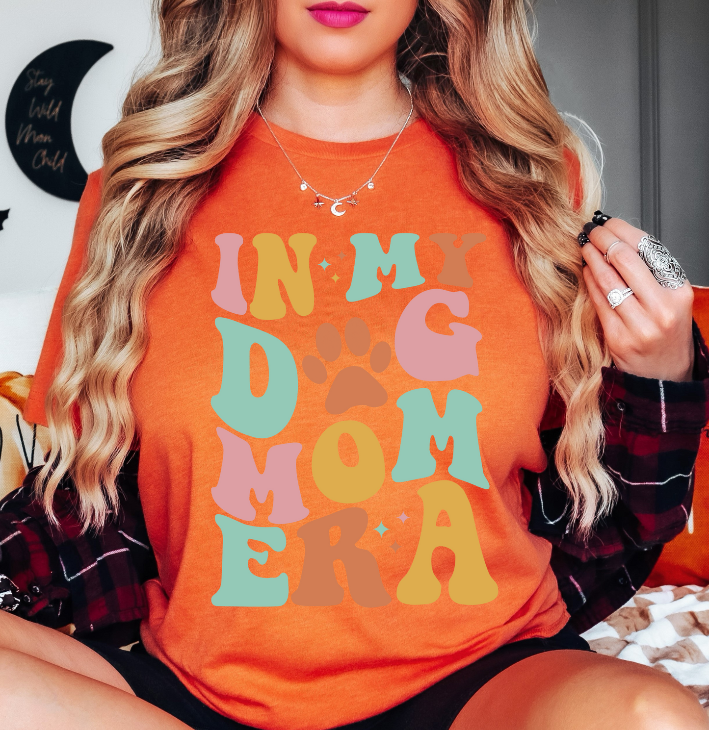 In My Dog Mom Era Tee | Pawsitive Vibes Collection | Unisex Pre-Shrunk T-Shirt