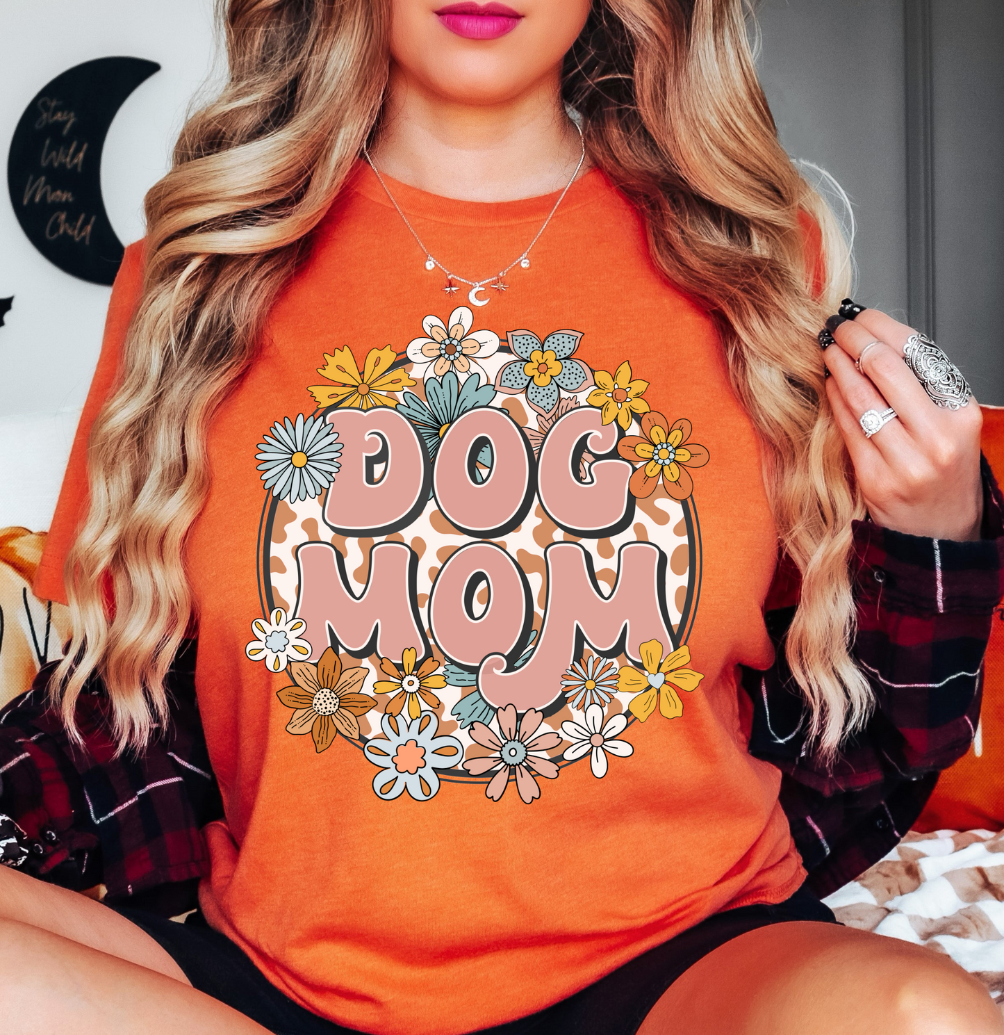 Groovy Dog Mom Tee | Pawsitive Vibes Collection | Unisex Pre-Shrunk T-Shirt