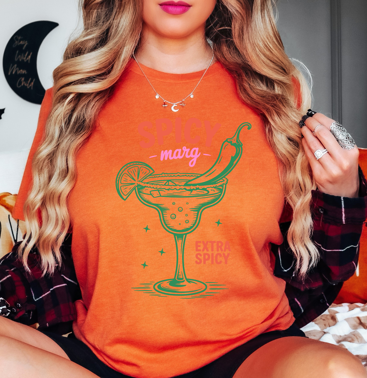 Spicy Margarita Tee | Groovy Vibes Collection | Unisex Pre-Shrunk T-Shirt