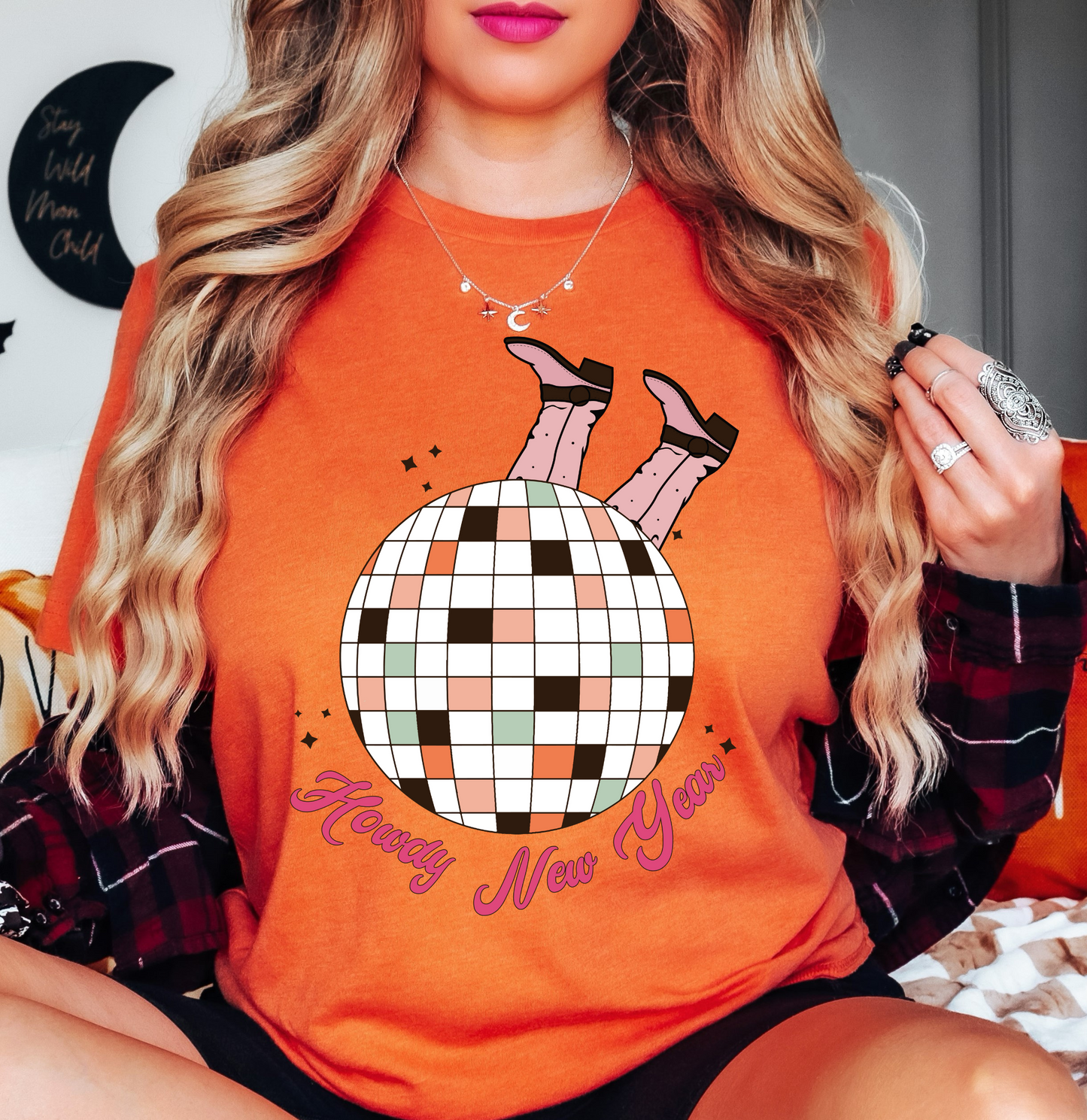Howdy New Year Tee | New Year Magic Collection | Unisex Pre-Shrunk T-Shirt